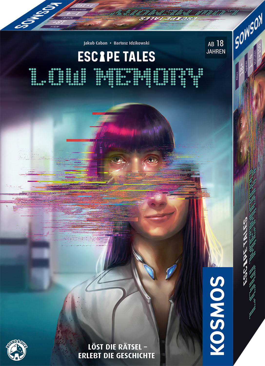 KOSMOS Escape Tales Gesellschaftsspiel Memory - Low Mehrfarbig