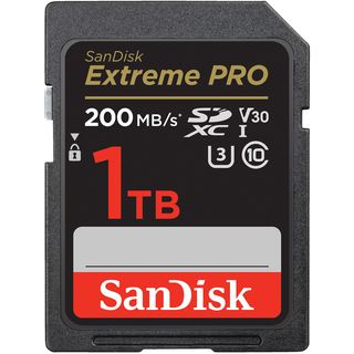 SANDISK Extreme PRO® UHS-I, SDXC Speicherkarte, 1 TB, 200 MB/s