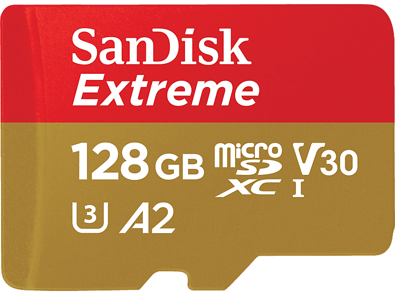 SANDISK Extreme® UHSI, MicroSDXC Speicherkarte, 128 GB, 190 MB/s MicroSDXC, 190, 128 Class 10