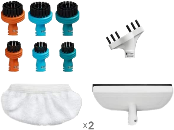 ROWENTA ZR850003 porszívó kiegészítő tisztítókészlet 6 kefével