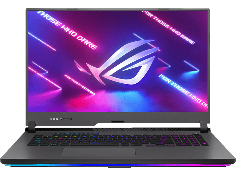 ASUS ROG Strix G17 G713QR-K4048W, Gaming Notebook, mit 17,3 Zoll Display, AMD Ryzen™ 9 Prozessor, 16 GB RAM, 1 TB SSD, NVIDIA, GeForce RTX™ 3070, Eclipse Grey Windows 11 Home (64 Bit)