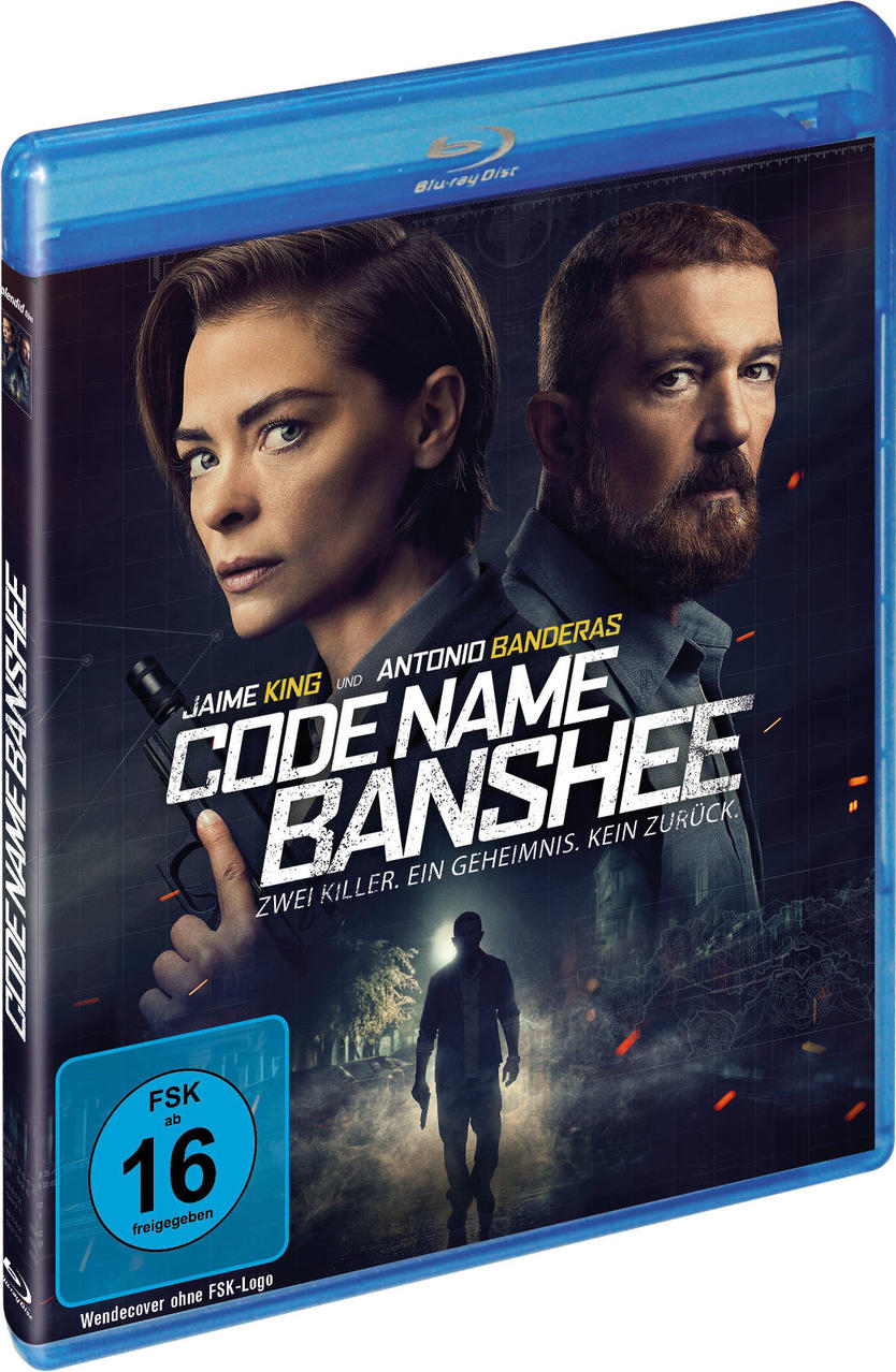 Blu-ray-Hülle mit Jaime King und Antonio Banderas auf dem Cover.