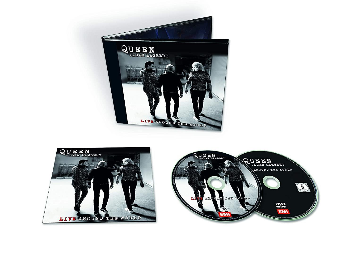 Queen & Adam Lambert - Live Around The World (CD+DVD)  - (CD + DVD Video)