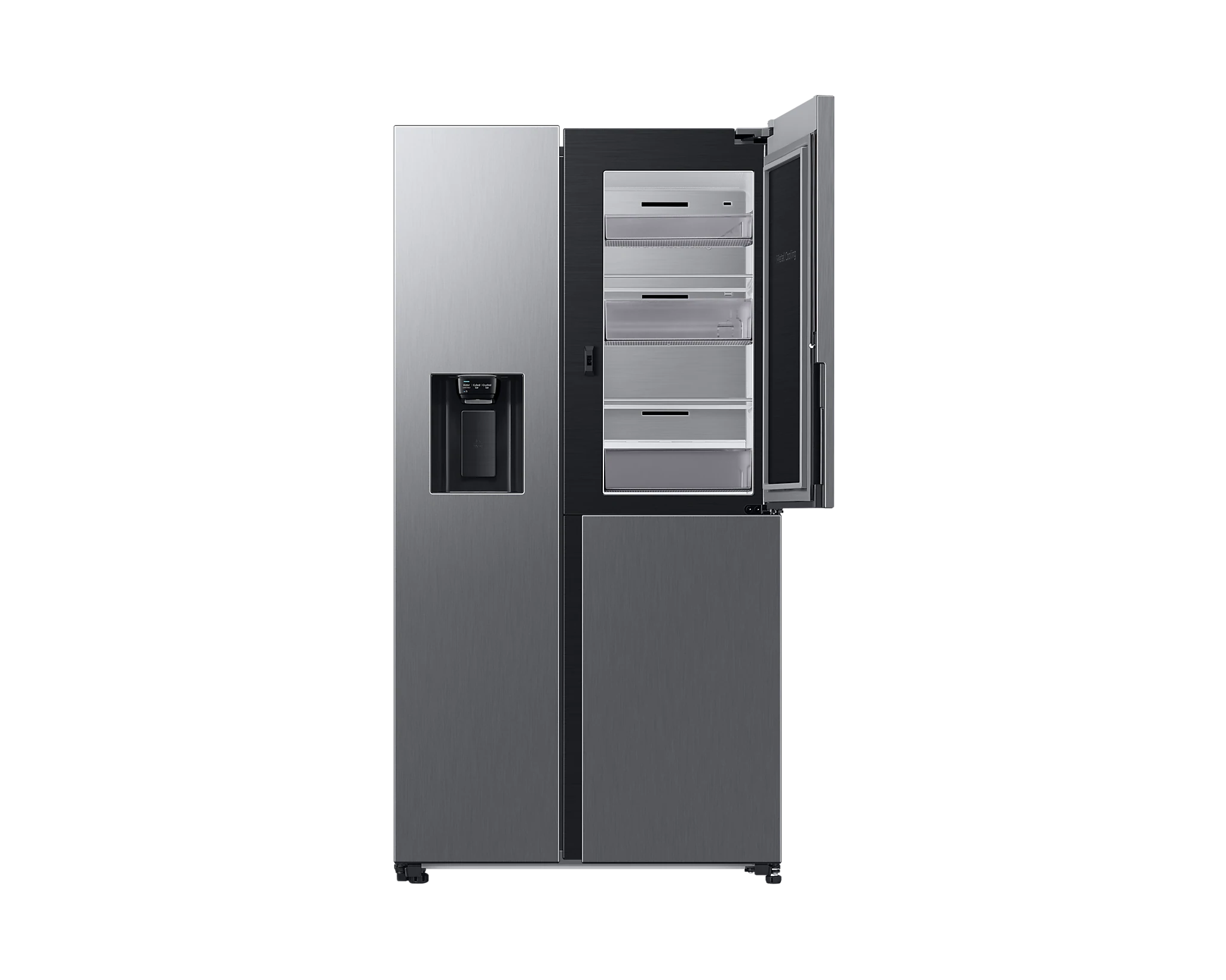 SAMSUNG RH68B8840S9/EF Side by side hűtőszekrény Food ShowCase ajtóval