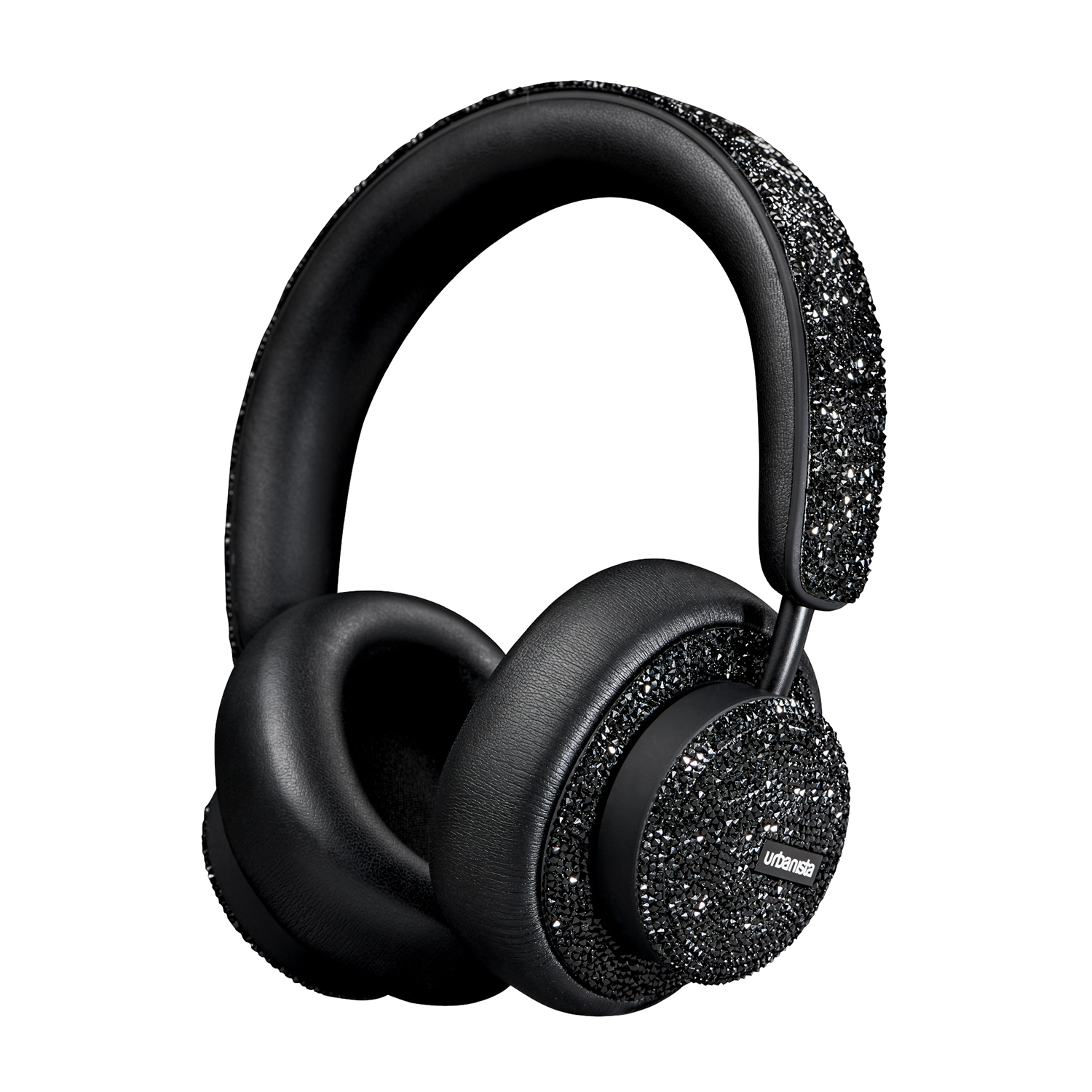 Urbanista Miami Crystal Swarovski Cuffie Wireless, Black - Nero