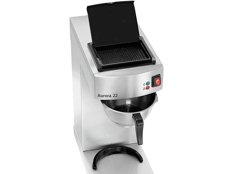 Thumbnail - BARTSCHER 190187 Aurora 22 Kaffeemaschine Silber/Schwarz