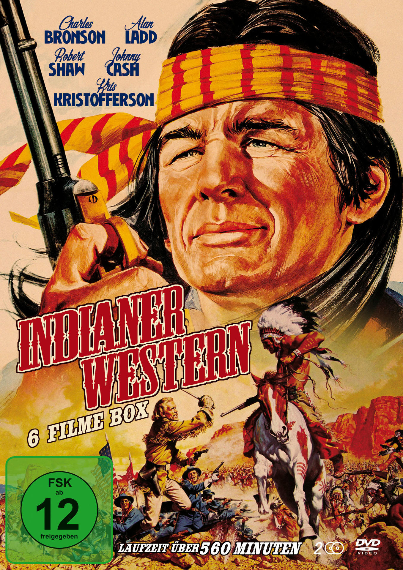 Indianer Western Box [DVD]