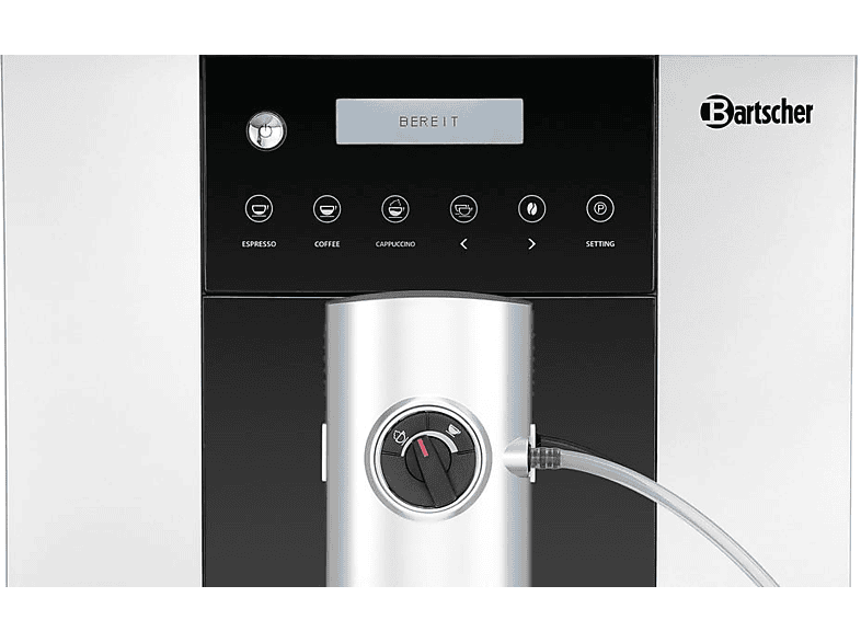 BARTSCHER 190080 Easy Black 250 Kaffeevollautomat Schwarz/Silber