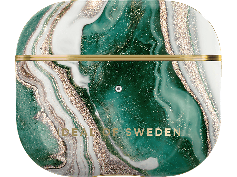 IDEAL OF SWEDEN IDFAPC-G4-98 Airpods Gen Schutzhülle Case 3 Marble Jade Golden