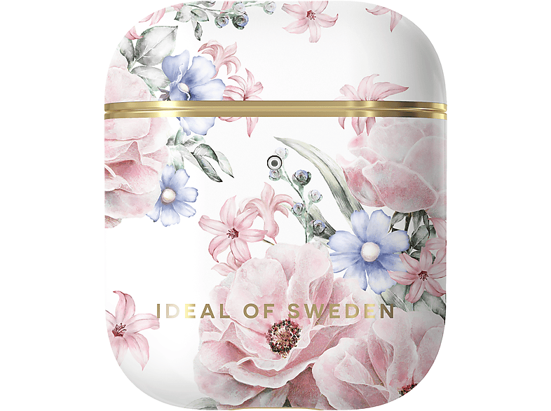 IDEAL OF SWEDEN IDFAPC-58 1st und 2nd Generation AirPod Case, Golden Floral Romance