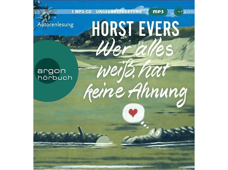 Weiß (MP3-CD) Alles Wer Ahnung Keine Hat Evers Horst - -