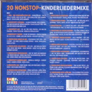 Albumcover mit Titelliste, Text auf Deutsch.