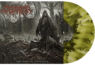 Castrator - Defiled In Oblivion (Cloudy Swamp Green Vinyl) (Vinyl LP (nagylemez))