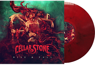 Cellar Stone - Rise & Fall (Rose Red & Black Marbled Vinyl) (Vinyl LP (nagylemez))