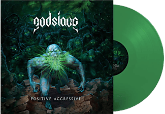 Godslave - Positive Aggressive (Green Vinyl) (Vinyl LP (nagylemez))