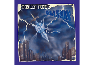 Manilla Road - Invasion (Blue & White Bi-Color Vinyl) (Vinyl LP (nagylemez))