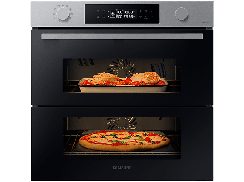 SAMSUNG NV7B45403BS/U5 FORNO INCASSO Capacità 76 l, dimensoni: L 59,5 cm - A 59,6 P 54,9 cm, STSS Nero, classe A+
