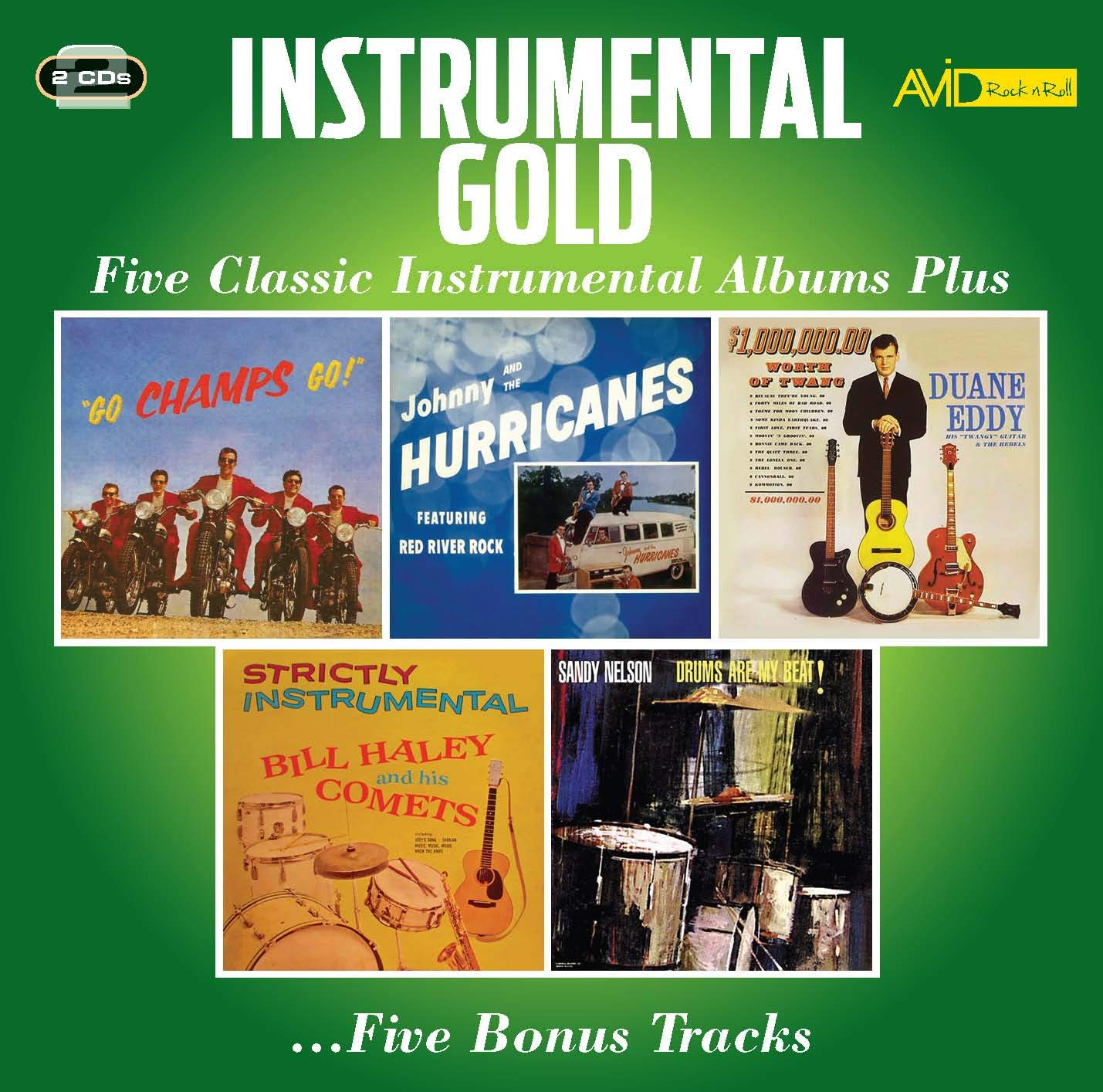 Különböző előadók - Instrumental Gold Five Classic Albums Plus (CD)