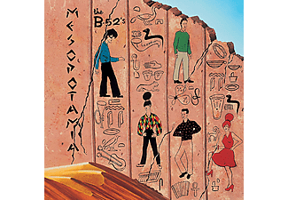 The B-52's - Mesopotamia (Ultra Clear With Orange Splatter Vinyl) (Vinyl LP (nagylemez))