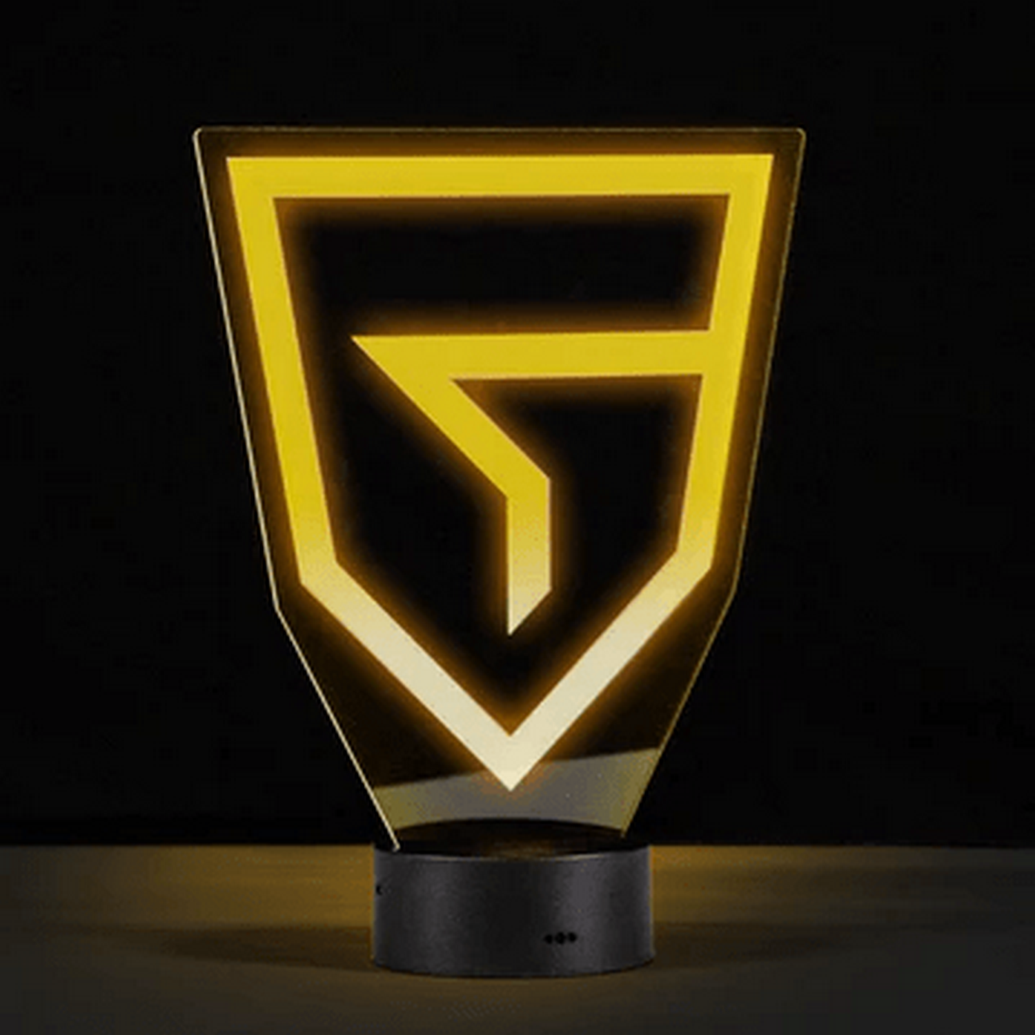 Lámpara - Giants LED RGB, USB/ Pilas, Negro
