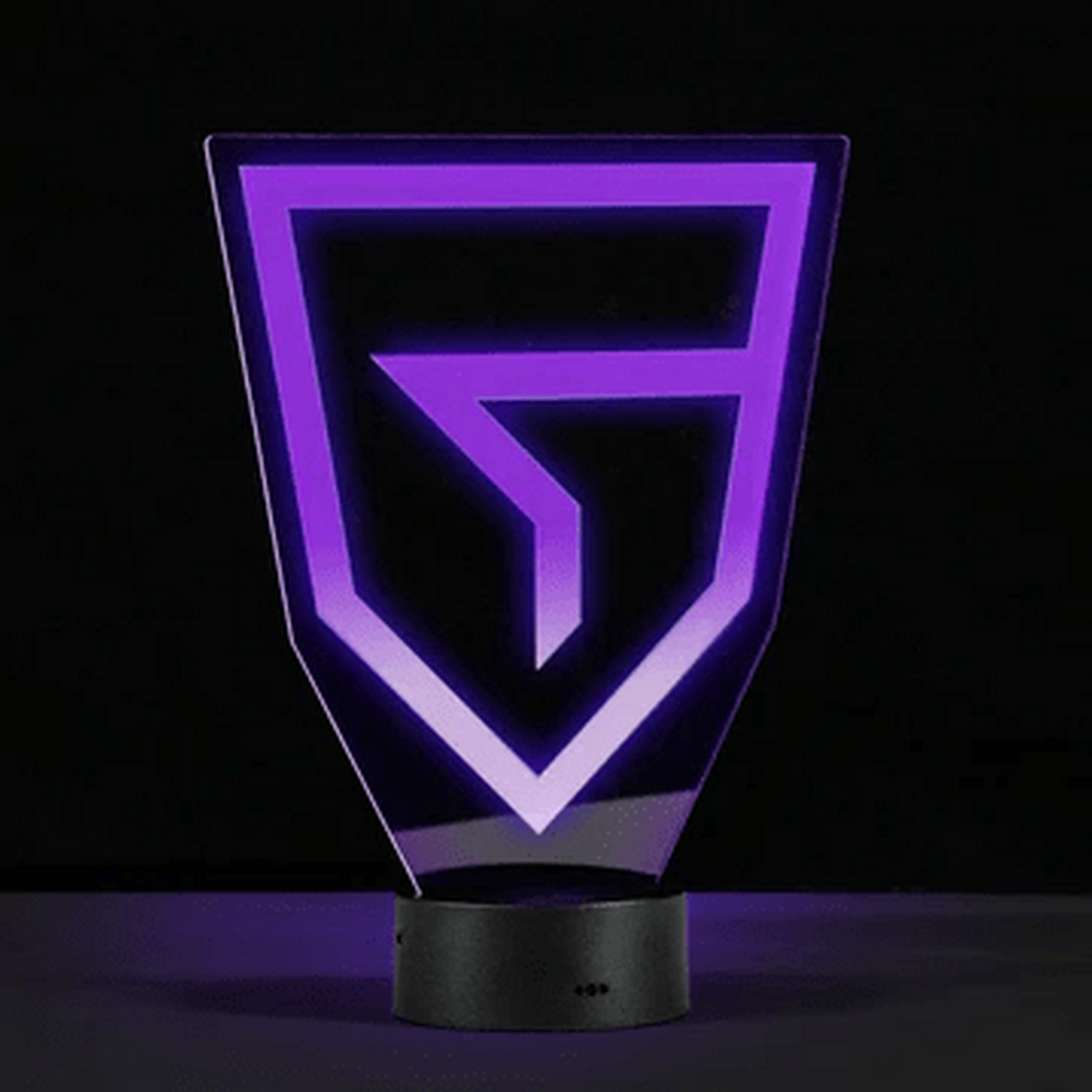 Lámpara - Giants LED RGB, USB/ Pilas, Negro