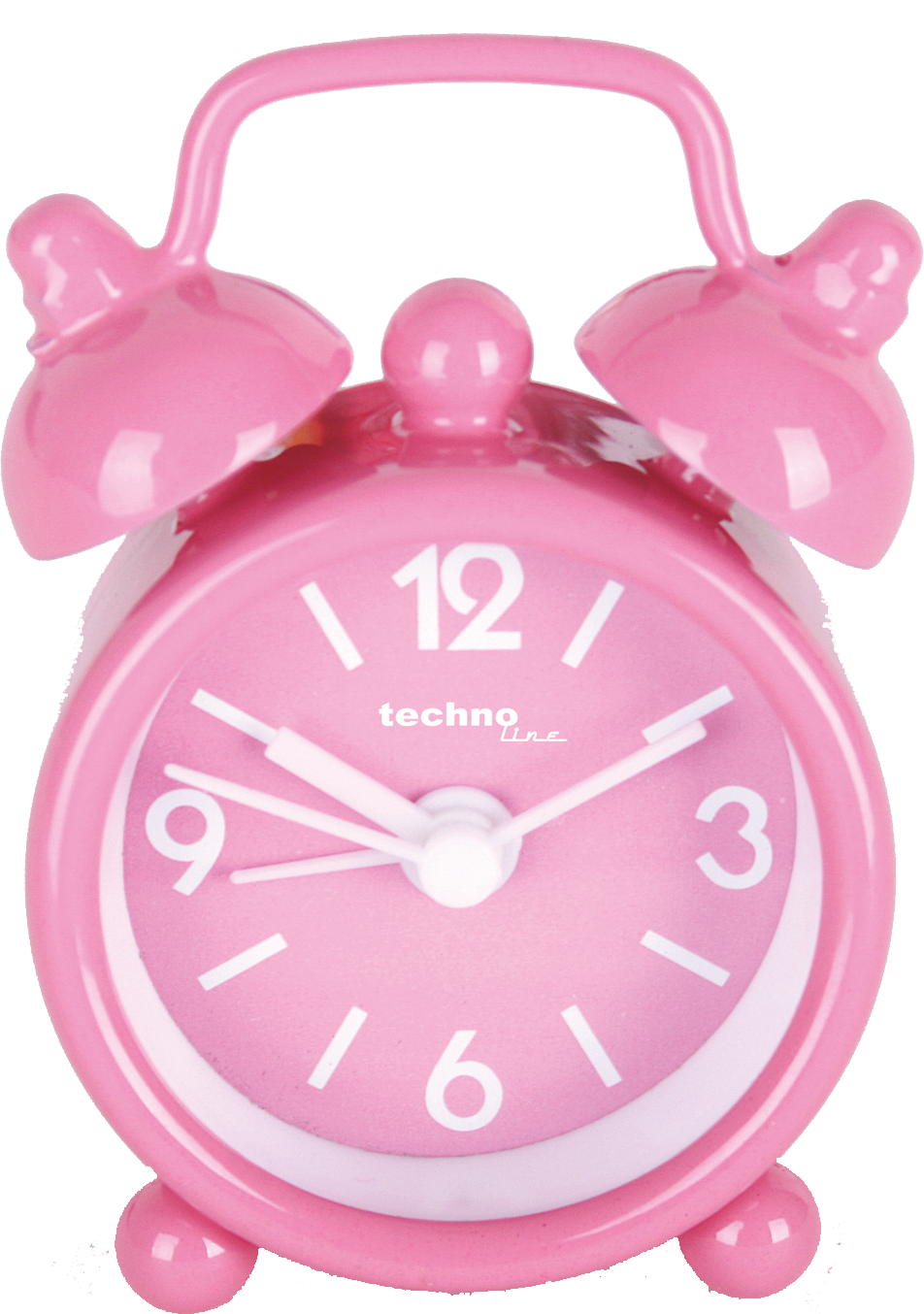 TECHNOLINE DgvMini kvarc ébresztőóra, rózsaszín