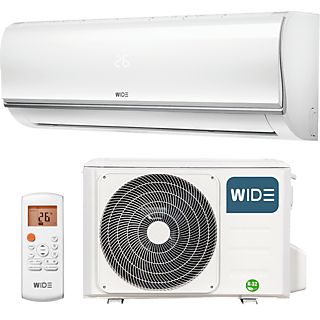 Aire acondicionado Split 1 x 1 - Wide WDS18IUL3ECO-R32, 4500 fg/h, Inverter, Bomba de calor, Blanco