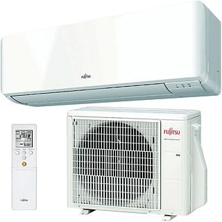 Aire acondicionado Split 1 x 1 - Fujitsu ASY35-KMCC, 2924 fg/h, Inverter,Bomba de calor, Blanco