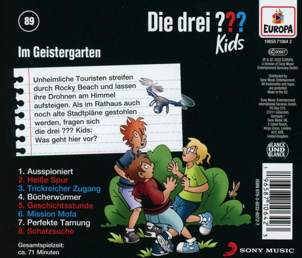 Das Cover eines Kinderbuchs mit drei nach oben schauenden Kindern.