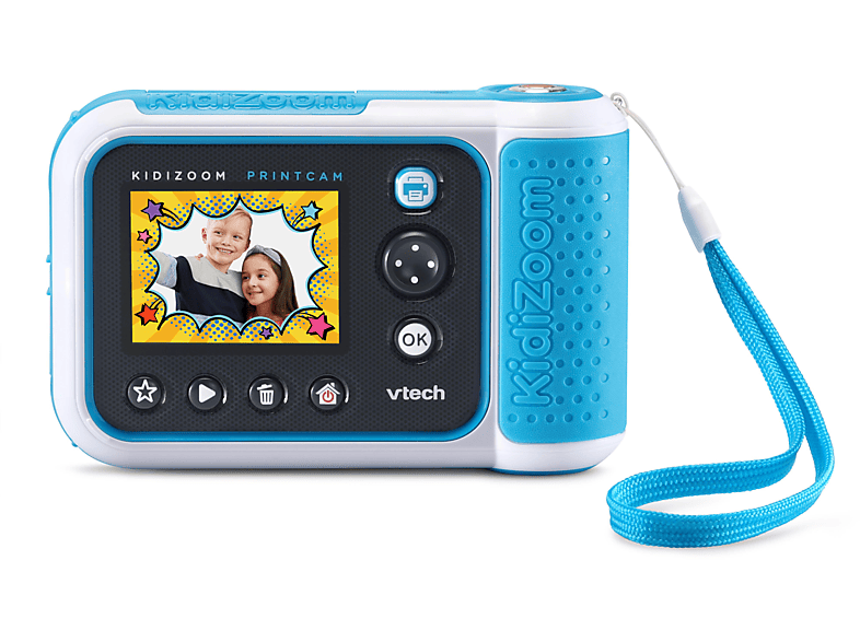 VTECH KIDIZOOM PRINT & CAM | Spiel- Blau MediaMarkt Lerncomputer Kinderkamera