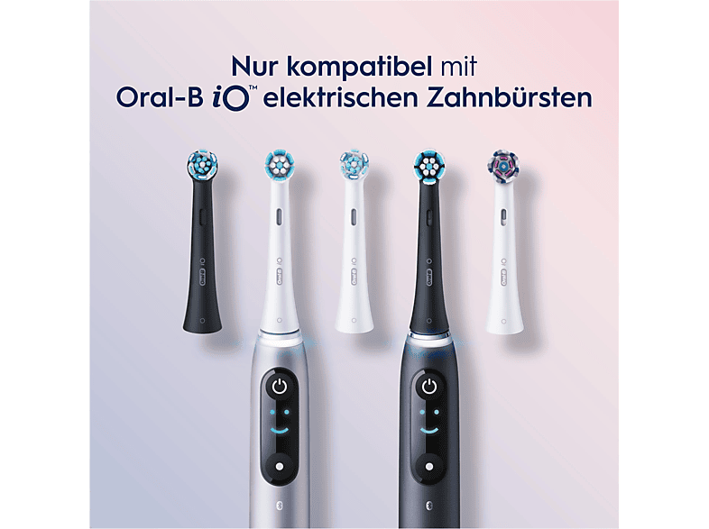 Thumbnail - ORAL-B iO Sanfte Reinigung Bläck 2 Stück Aufsteckbürsten