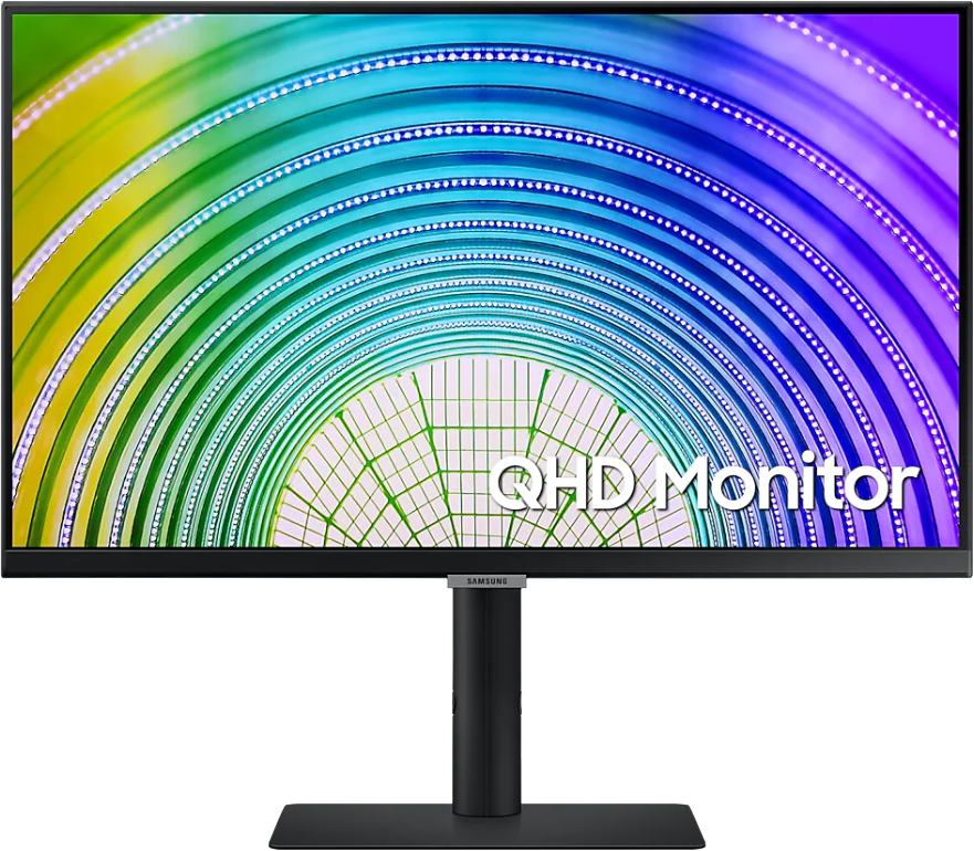 SAMSUNG LS24A600UCUXEN - 24 inch - 2560 x 1440 (Quad HD) - IPS-paneel - in hoogte verstelbaar