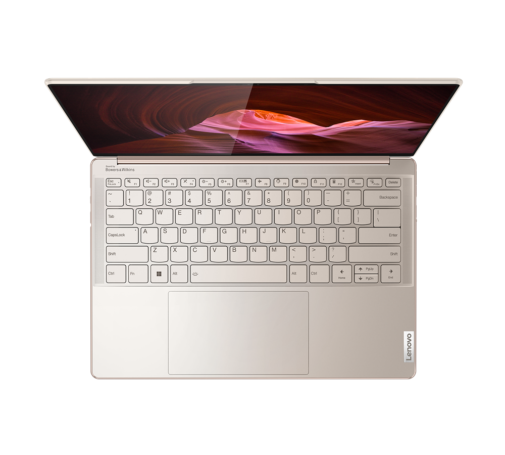 Portátil - Lenovo Yoga Slim 9 14IAP7, 14" WQHD+, Intel® Evo™ Core™ i7-1280P, 16GB RAM, 1TB SSD, Iris® Xe Graphics, Windows 11 Home, Oatmeal
