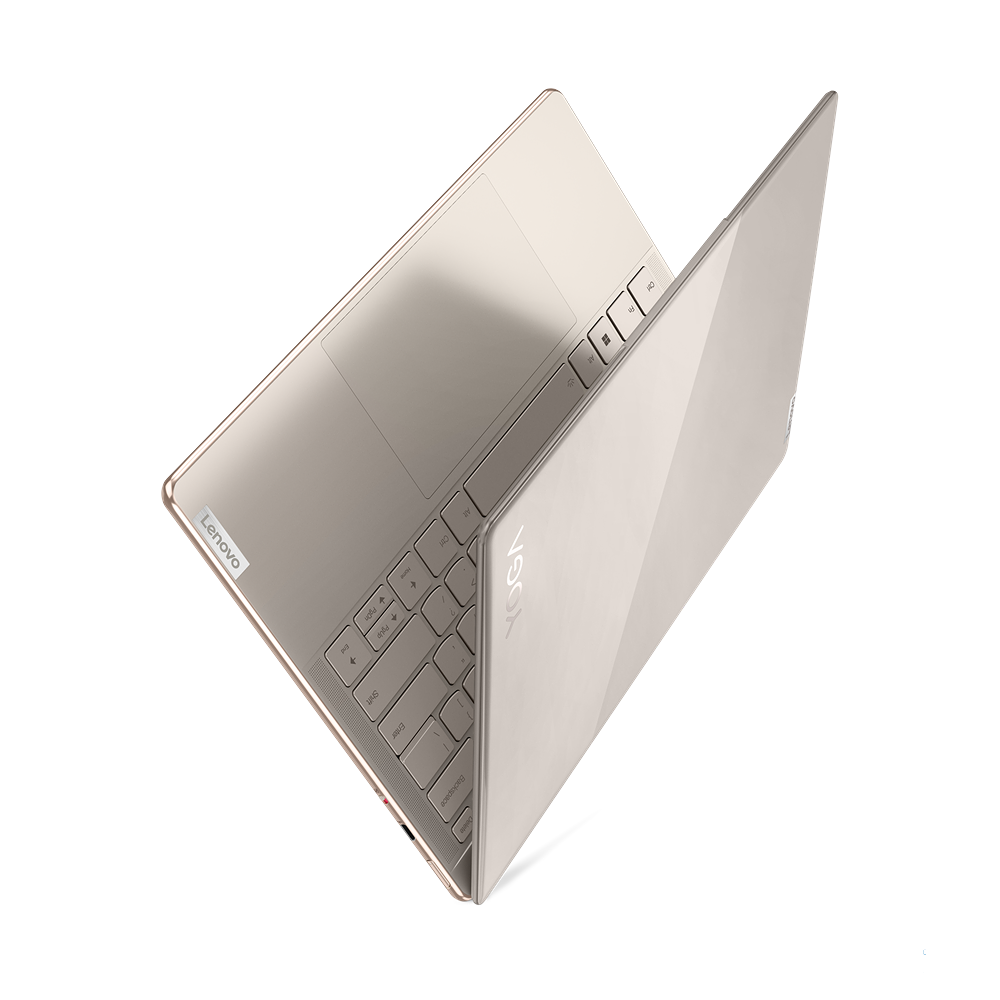 Portátil - Lenovo Yoga Slim 9 14IAP7, 14" WQHD+, Intel® Evo™ Core™ i7-1280P, 16GB RAM, 1TB SSD, Iris® Xe Graphics, Windows 11 Home, Oatmeal