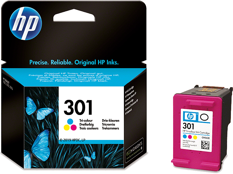 Hp 301 Renkli Mürekkep Kartuşu (Ch562Ee)