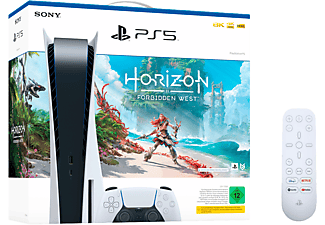 SONY PlayStation®5 + Horizon Forbidden West (Download Code) + Medienfernbedienung