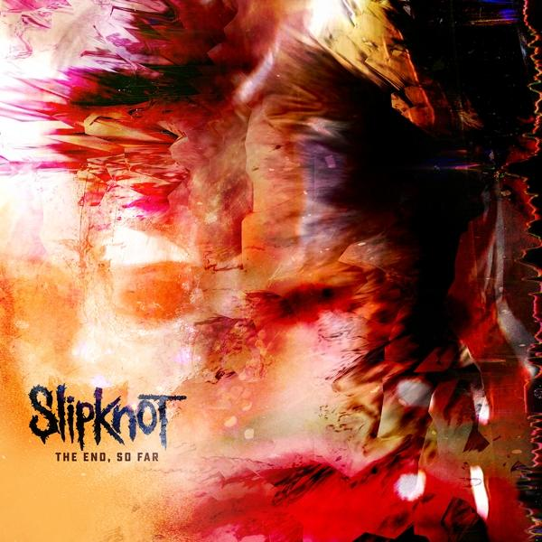 Pochette de l'album de Slipknot: The End, So Far, avec art abstrait.