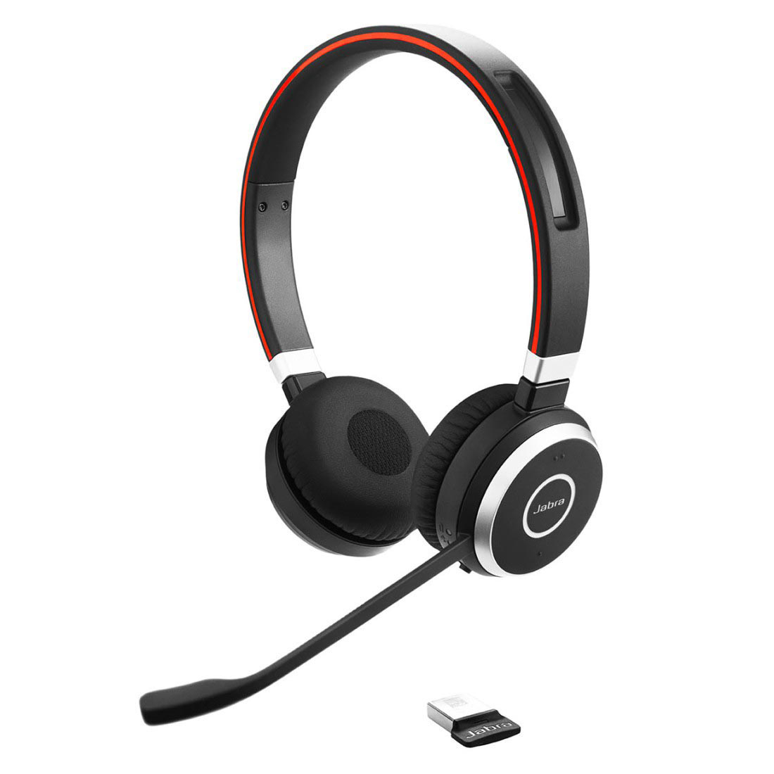 Bluetooth Evolve On-ear Headset JABRA 65 SE, Schwarz