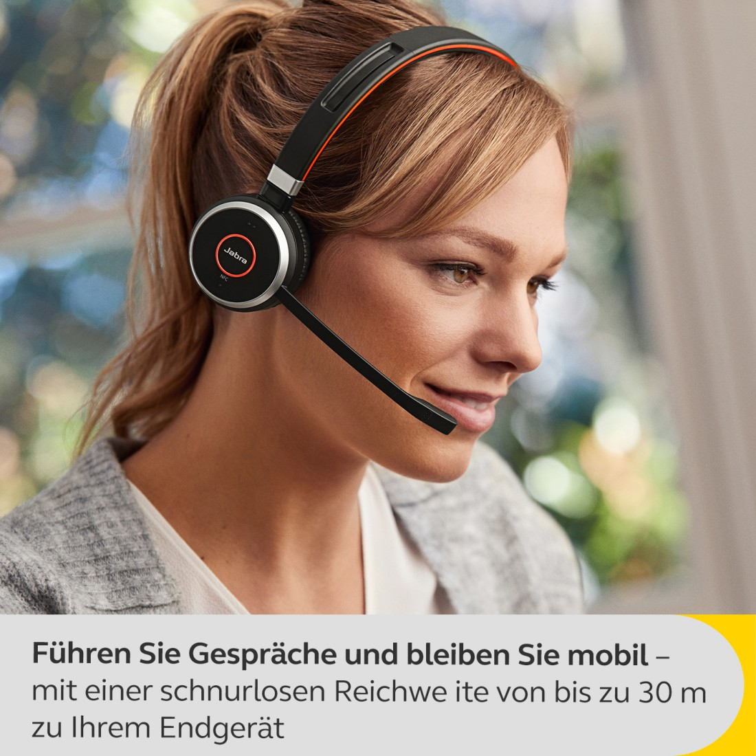 On-ear Bluetooth JABRA Schwarz SE, Headset 65 Evolve