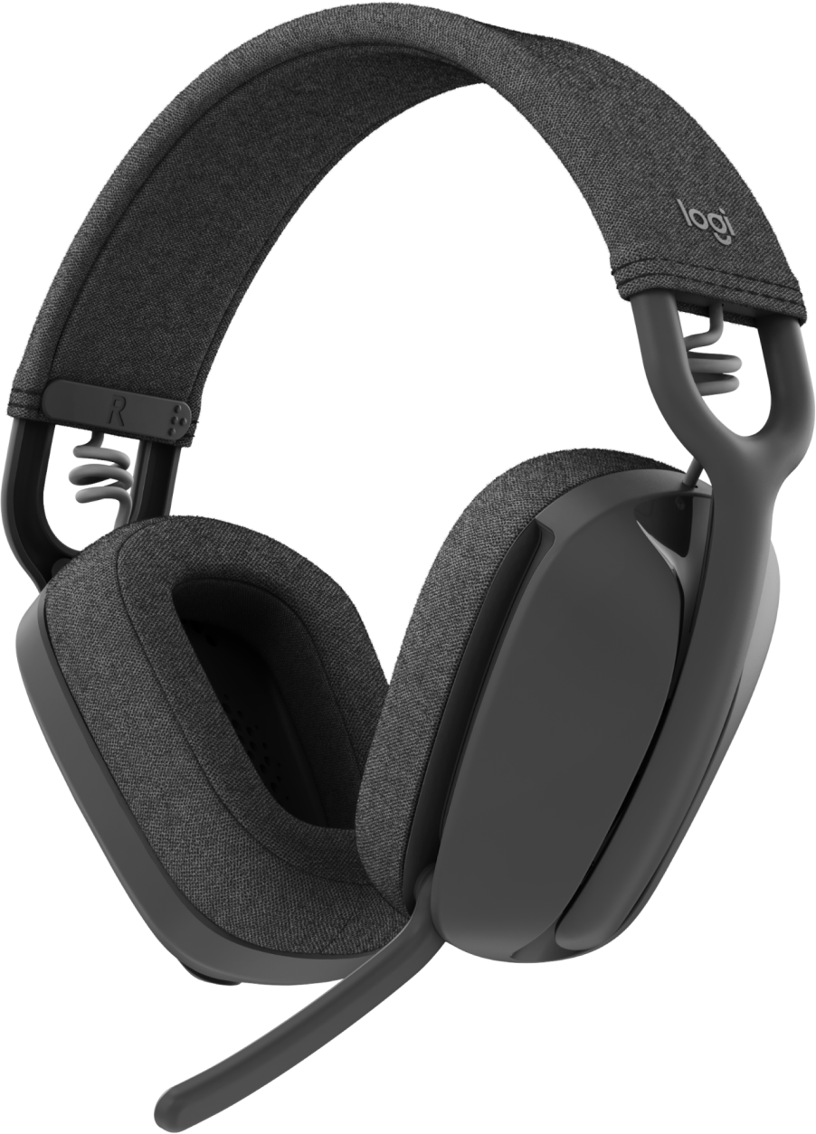 LOGITECH 981-001126 ZONE VIBE 125 GRAPHITE EMEA On-ear Draadloze hoofdtelefoon Grijs