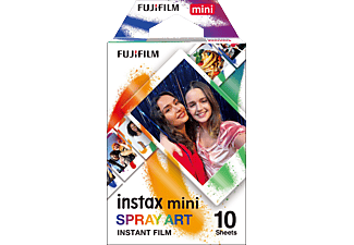 FUJIFILM Instax mini SPRAY ART film, 10 kép