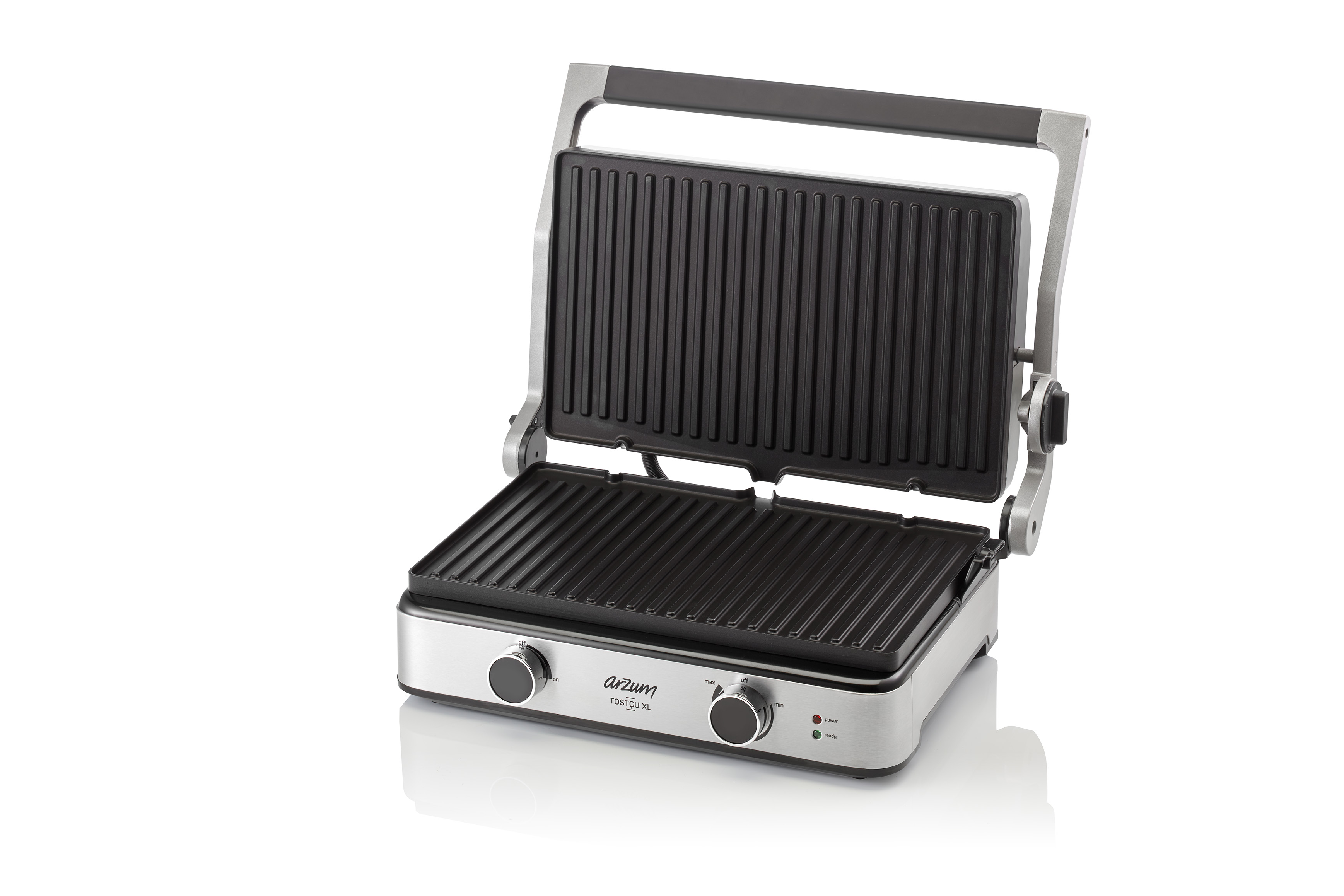 ARZUM AR 2056 Tostçu XL Izgara ve Tost Makinesi Inox