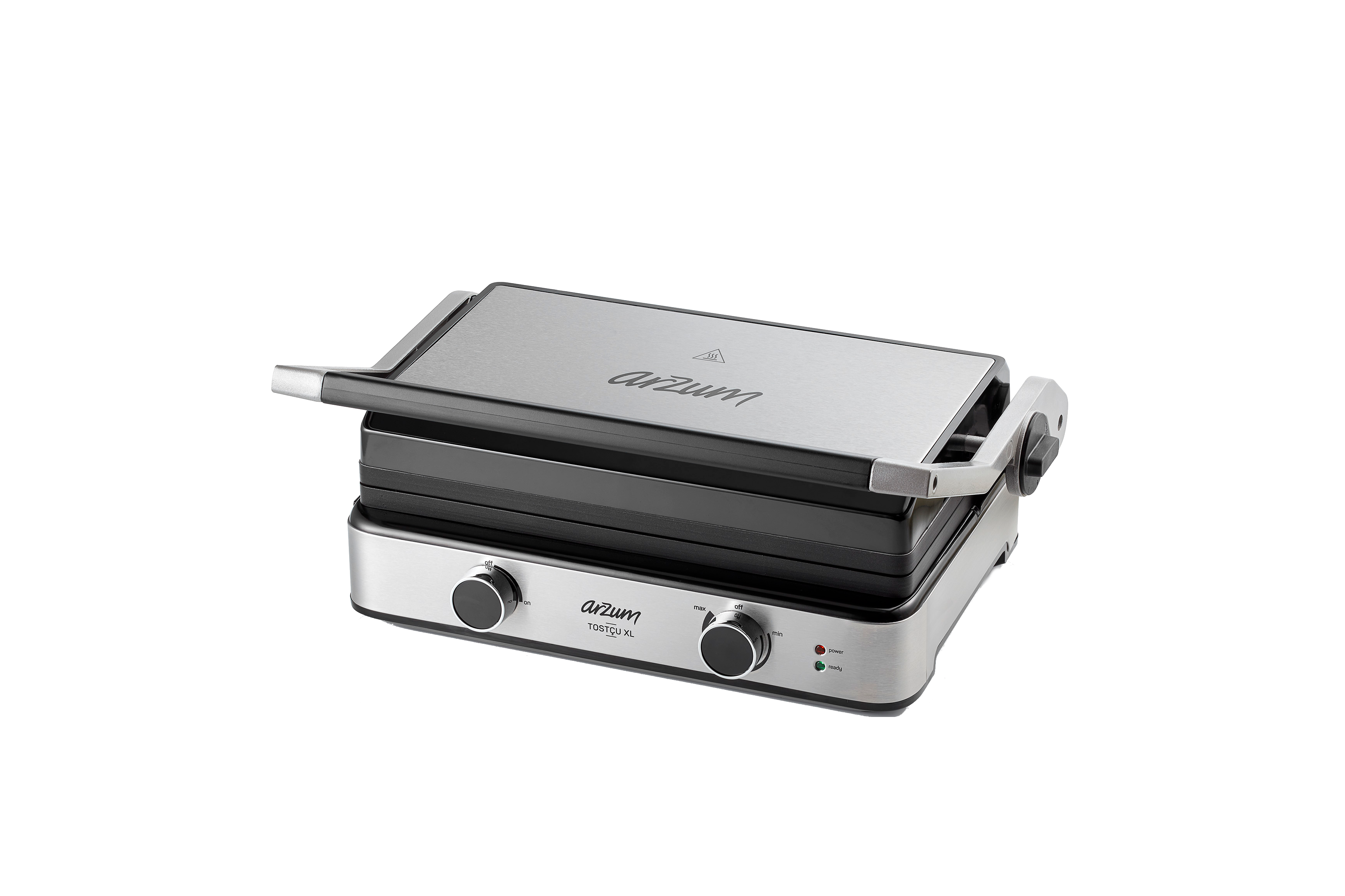 ARZUM AR 2056 Tostçu XL Izgara ve Tost Makinesi Inox