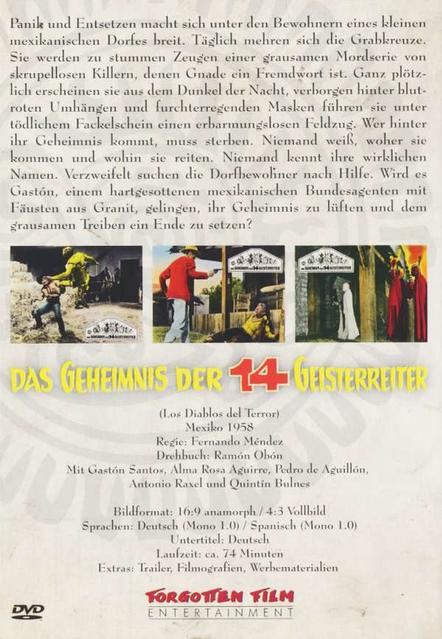 Filmposter, Text auf Deutsch. Bilder aus einem Film mit Menschen in einer Wüste.