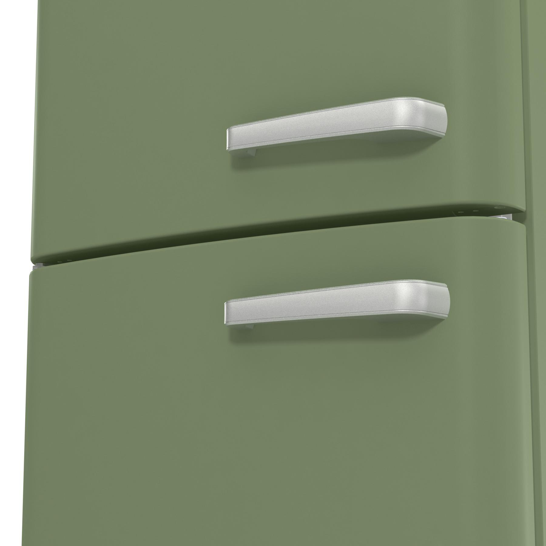 GORENJE ONRK 619 DOL-L Gorenje Retro Collection Kühl- / Gefrierkombination (D, 300 l, 1940 mm hoch, Oliv)
