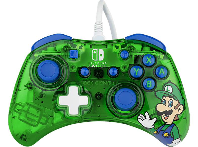 PDP Controller Nintendo Switch Rock Candy Luigi Lime (500-181-lui)