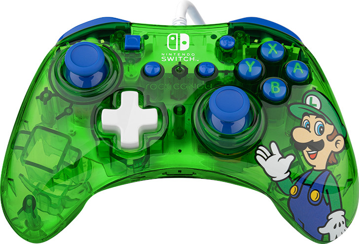 PDP Controller Nintendo Switch Rock Candy Luigi Lime (500-181-LUI)