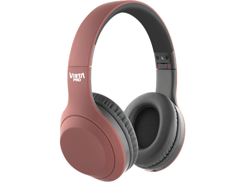 Auriculares de diadema Vieta Pro Silence 2, Bluetooth, cancelación activa  de ruido, grises