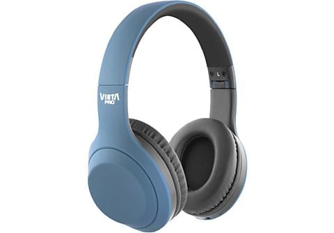 Auriculares inalámbricos  Vieta Pro Silence, Bluetooth 5.3, ANC, Autonomía  de hasta 20hs, Azul