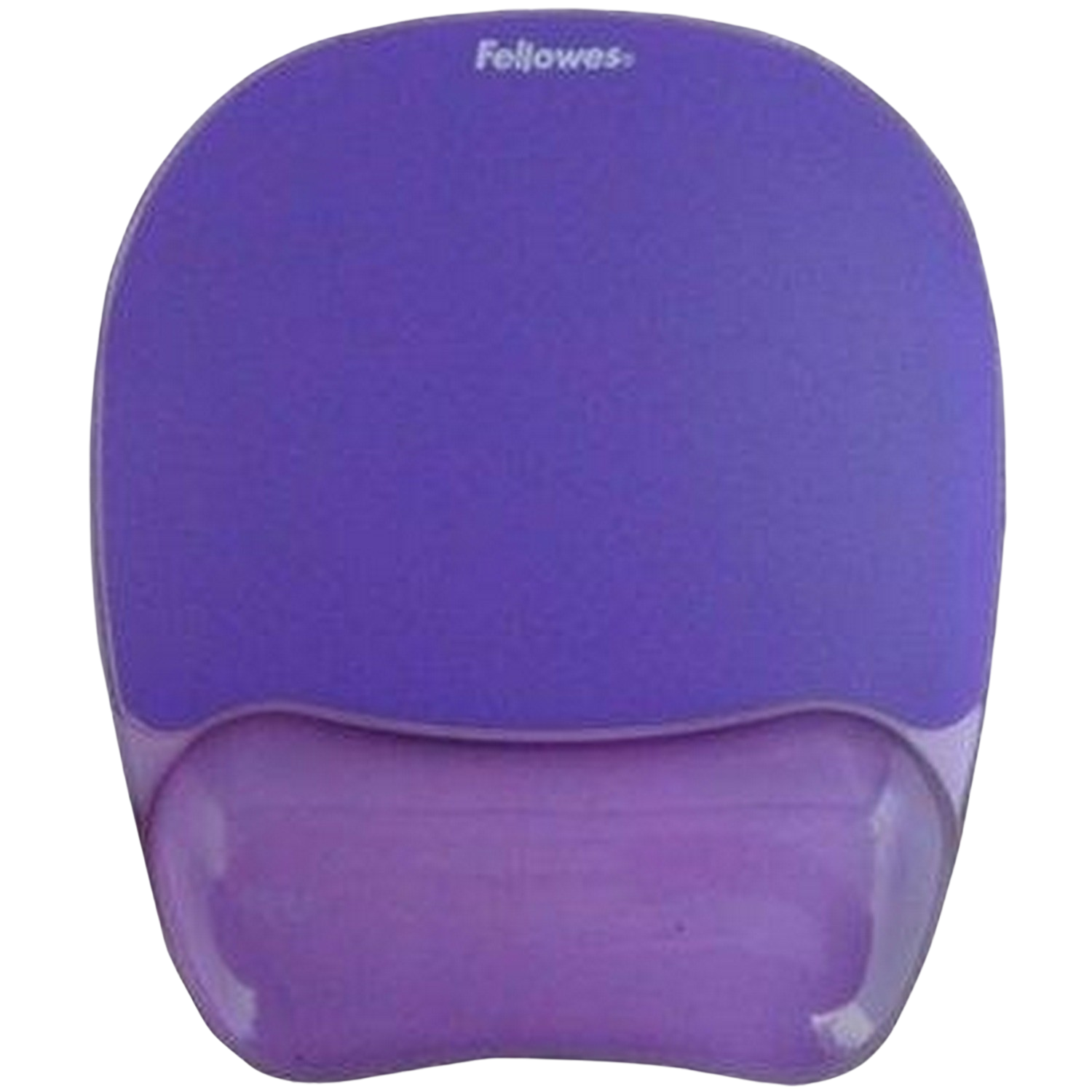 Alfombrilla ratón - Fellowes 9144104, Con reposamuñecas ergo gel-violeta, Morado